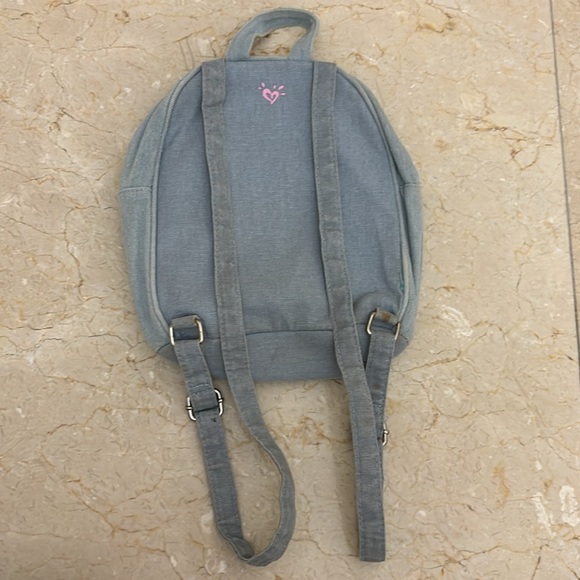 Blue jean justice mini backpack/ purse - Picture 2 of 5